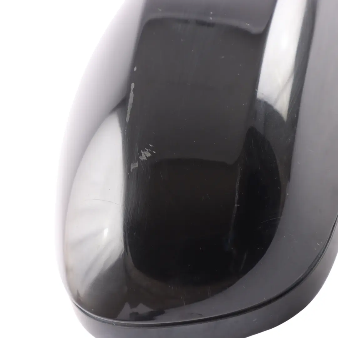 BMW E90 E91 LCI Wing Mirror 5 Heated Right O/S Black Sapphire Metallic 475 - SKU RHD-7268264-BS5 - Part number 7268264