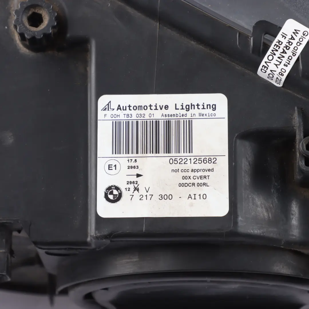 BMW X3 F25 Front Headlight Headlamp Xenon Lamp Light Right O/S 7217300 - SKU RHD-7277002 - Part number 7277002