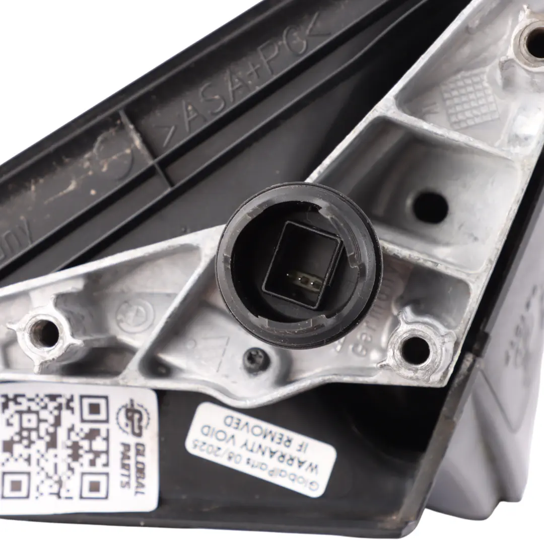 BMW E90 E91 LCI Power Fold Heated Left Wing Mirror N/S Bluewater Metallic - 896 - SKU RHD-7282569-WB1 - Part number 7282569