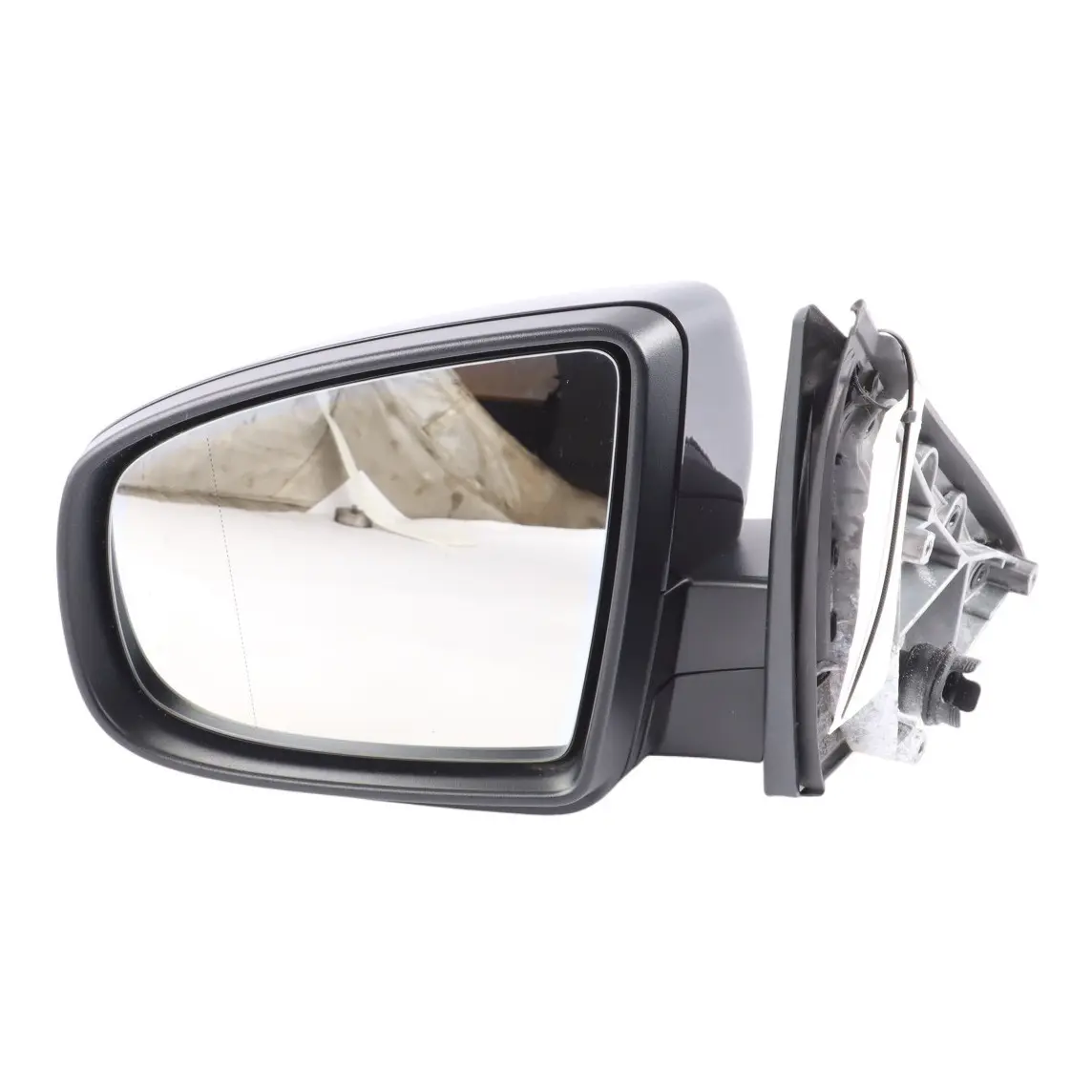 BMW X5 E70 Wing Mirror Auto Dip Heated Left Door N/S Carbonschwarz Black - 416