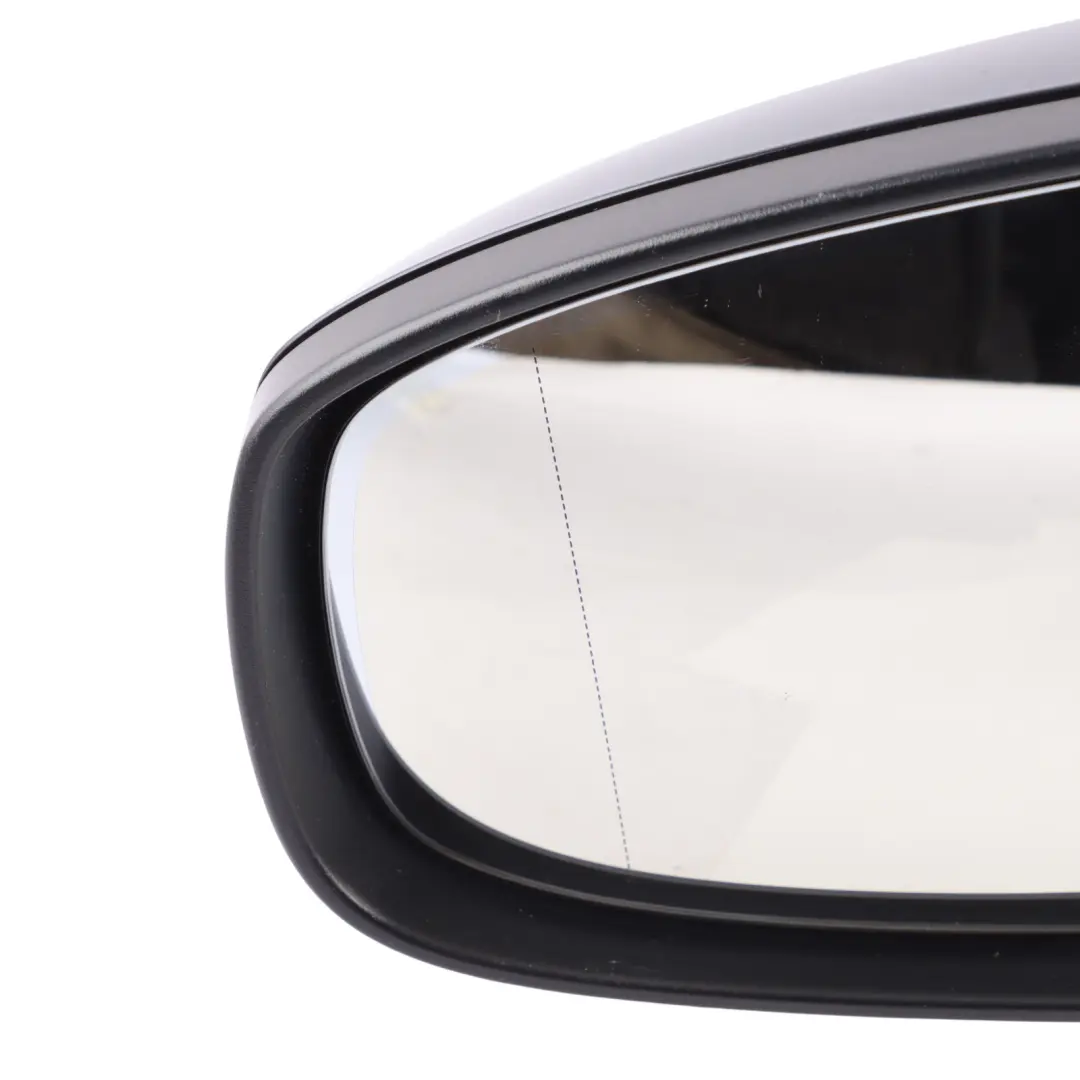 BMW X5 E70 Wing Mirror Auto Dip Heated Left Door N/S Carbonschwarz Black - 416 - SKU RHD-7282723-CAR - Part number 7282723