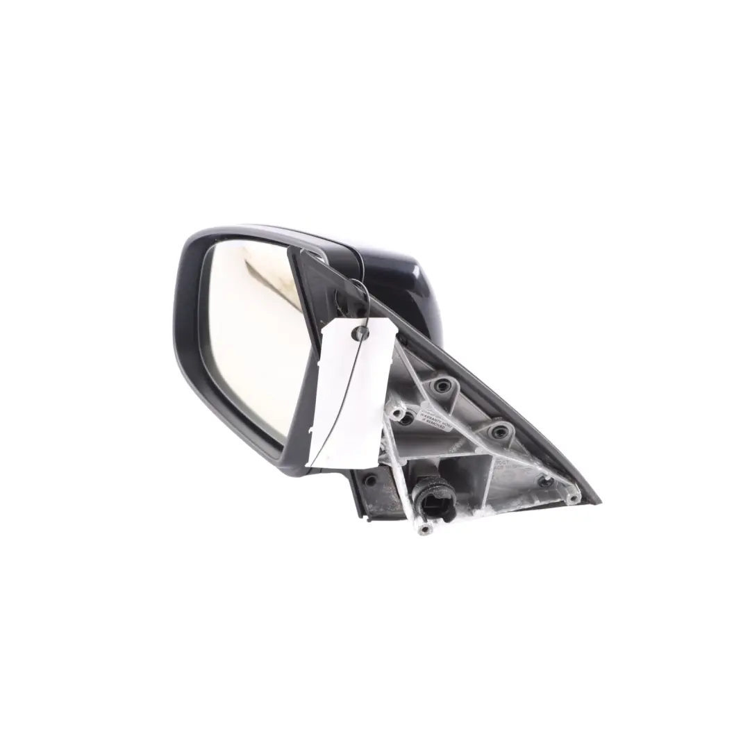 BMW X5 E70 Wing Mirror Auto Dip Heated Left Door N/S Carbonschwarz Black - 416 - SKU RHD-7282723-CAR - Part number 7282723