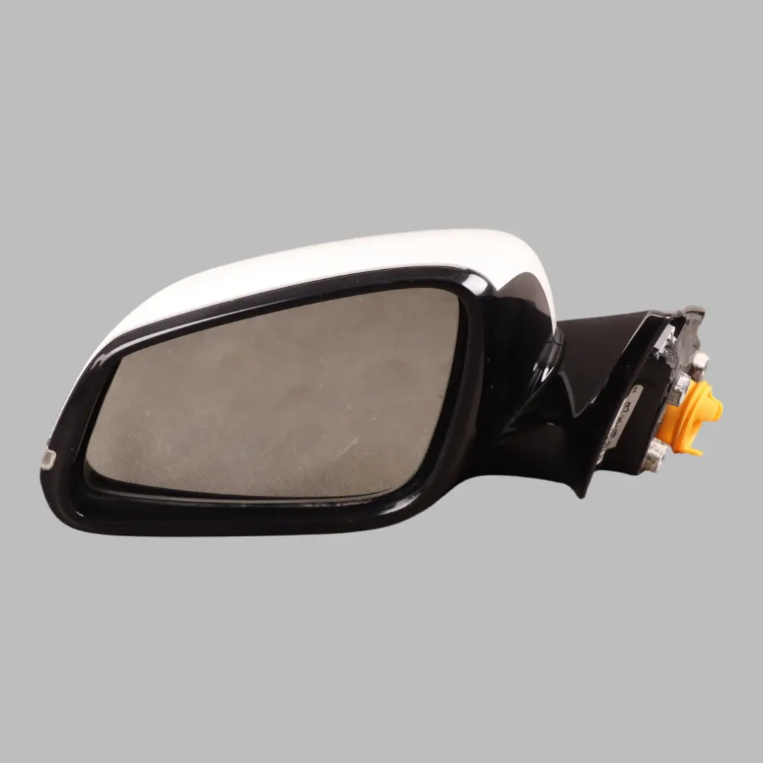 Wing Mirror BMW F32 F36 High Gloss Heated Left N/S 6 Pins Alpine White - 300 - SKU RHD-7285205-AW - Part number 7285205