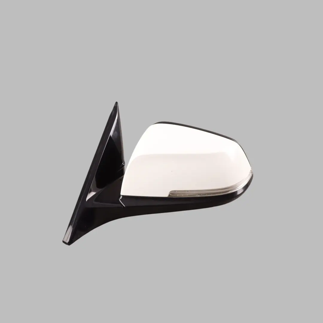  Wing Mirror BMW F32 F36 High Gloss Heated Left N/S 6 Pins Alpine White - 300 - SKU RHD-7285205-AW - Part number 7285205