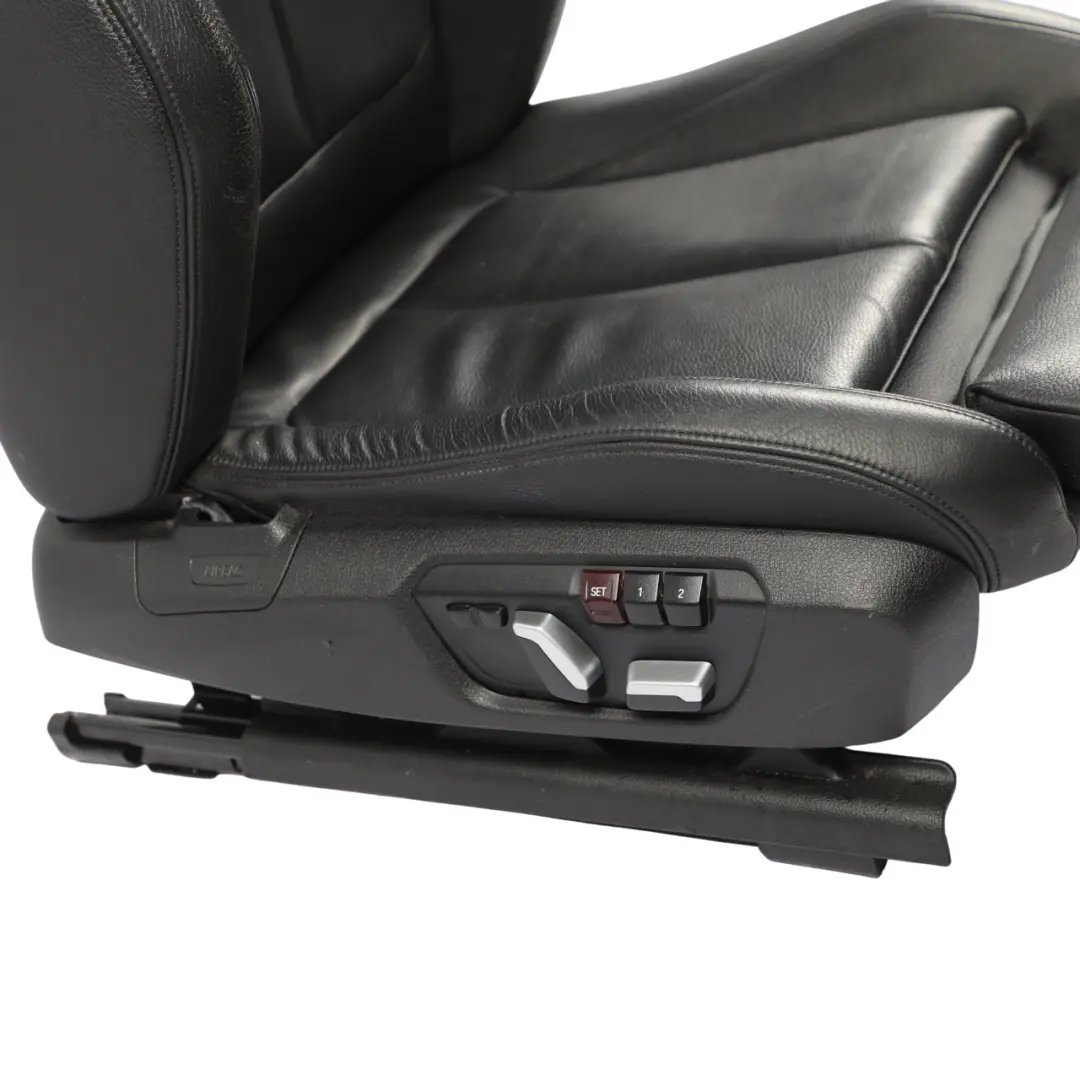 Front Right O/S Interior Heated Memory Leather Dakota Black to BMW F20 Sport Seat with Part number 7295140 BMW F20 Sport Seat Front Right O/S Interior Heated Memory Leather Dakota Black - SKU RHD-7295140-11 - Part number 7295140