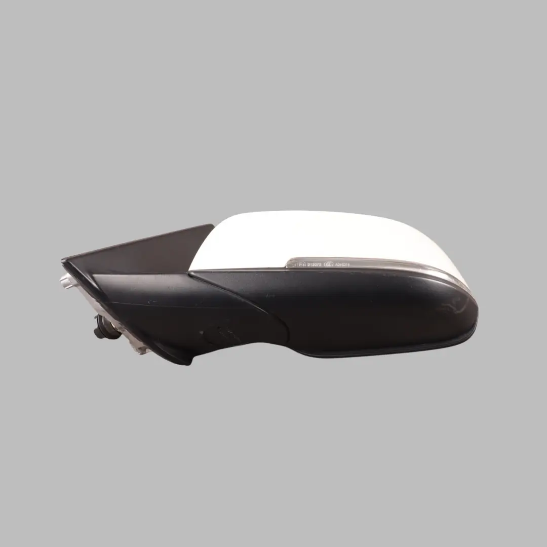 BMW X1 E84 Heated Left Wing Mirror N/S Door Alpine White Metallic 3 - 300 - SKU RHD-7307157-AW - Part number 7307157