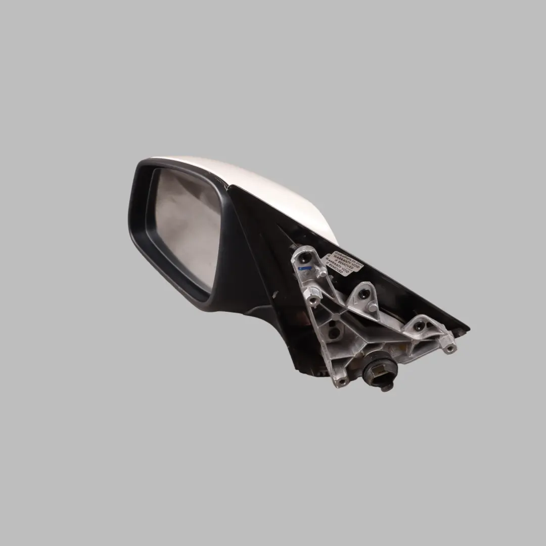 BMW X1 E84 Heated Left Wing Mirror N/S Door Alpine White Metallic 3 - 300 - SKU RHD-7307157-AW - Part number 7307157