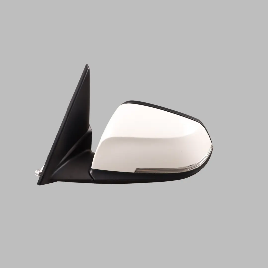 Heated Left Wing Mirror N/S Door Alpine White Metallic 3 - 300 to BMW X1 E84 with Part number 7307157 BMW X1 E84 Heated Left Wing Mirror N/S Door Alpine White Metallic 3 - 300 - SKU RHD-7307157-AW - Part number 7307157