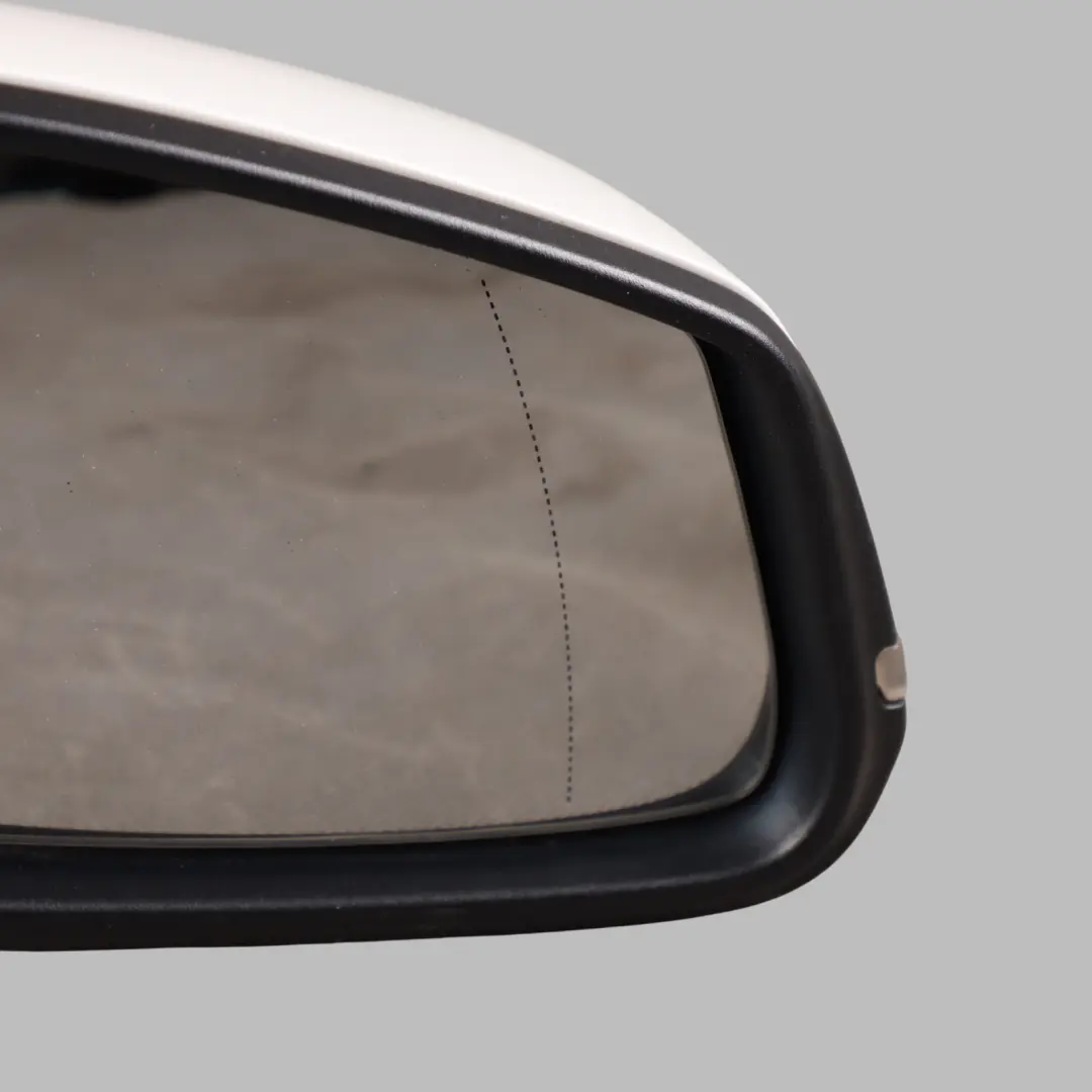 BMW X1 E84 Heated Right Wing Mirror O/S Door Alpinweiss Alpine White - 300 - SKU RHD-7307158-AW - Part number 7307158