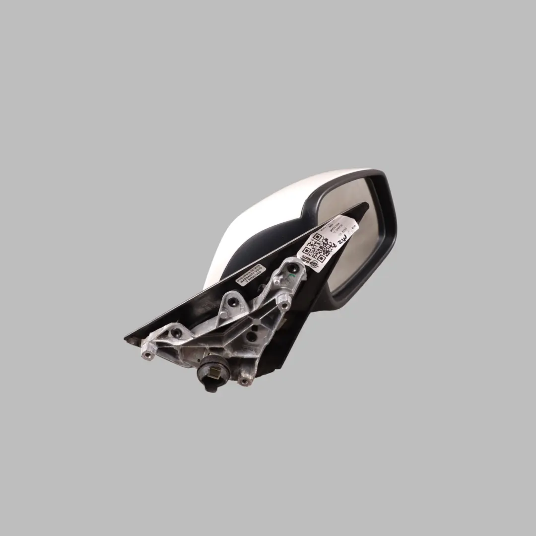 BMW X1 E84 Heated Right Wing Mirror O/S Door Alpinweiss Alpine White - 300 - SKU RHD-7307158-AW - Part number 7307158