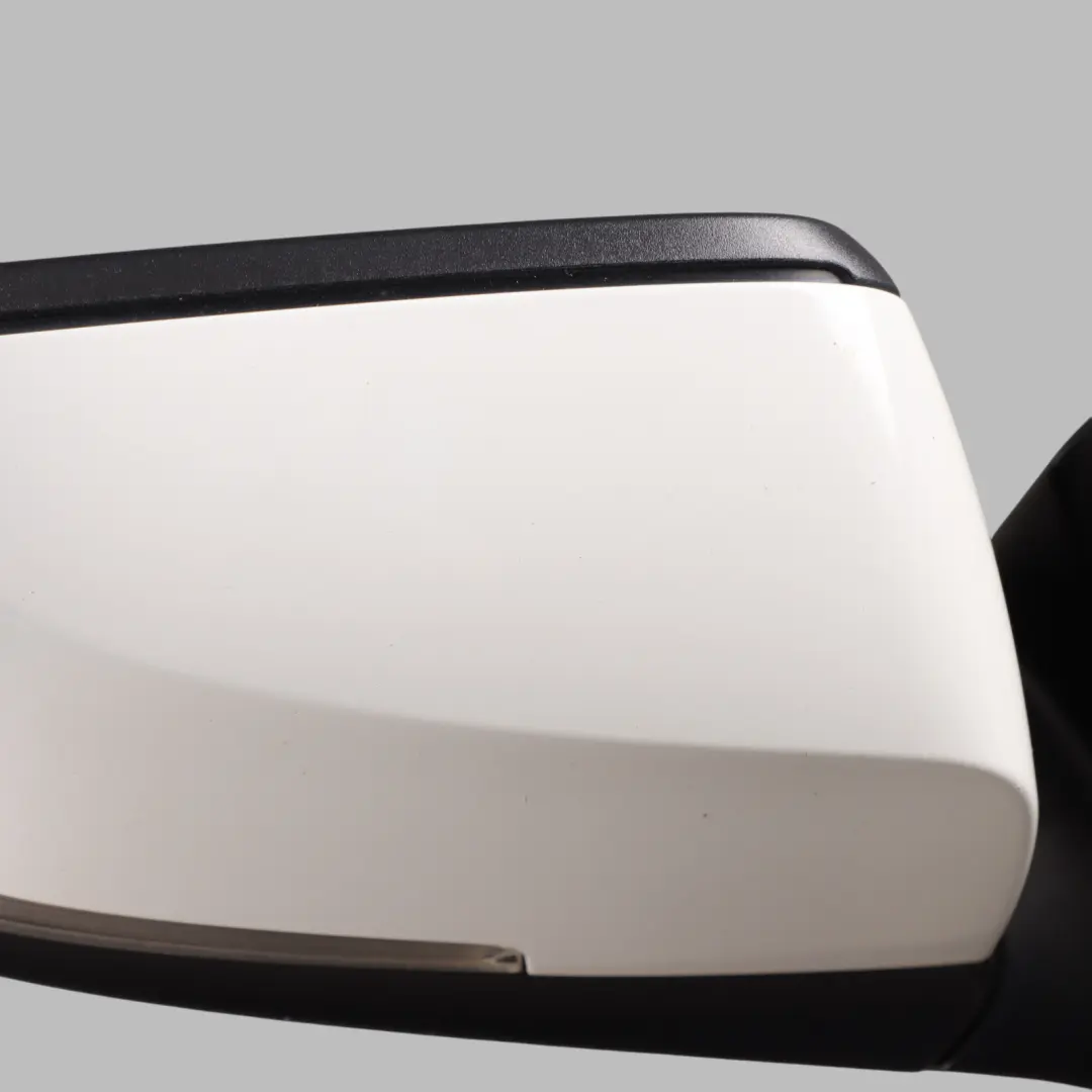 BMW X1 E84 Heated Right Wing Mirror O/S Door Alpinweiss Alpine White - 300 - SKU RHD-7307158-AW - Part number 7307158
