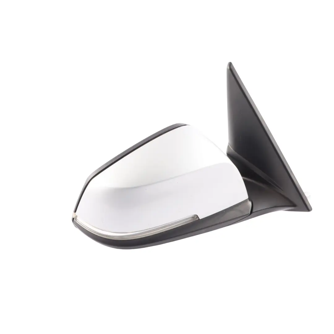 BMW X1 E84 Wing Mirror Door Heated Right O/S Glacier Silber Silver Metallic A83 - SKU RHD-7307158-GSB - Part number 7307158