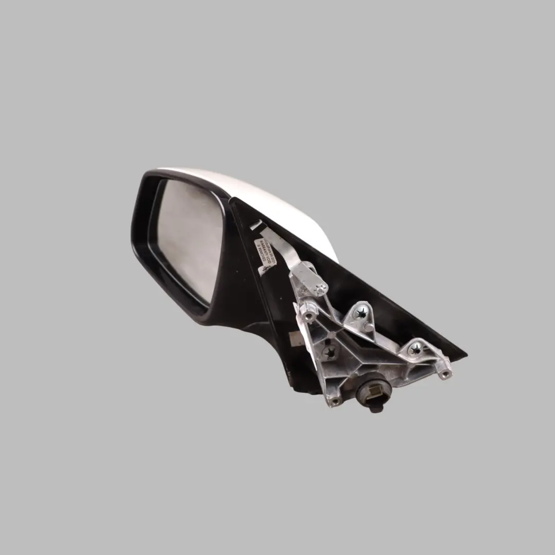 Wing Mirror Heated Door Left N/S 6 Pins Alpinweiss 3 - 300 to BMW X1 E84 with Part number 7307223 BMW X1 E84 Wing Mirror Heated Door Left N/S 6 Pins Alpinweiss 3 - 300 - SKU RHD-7307223-AW - Part number 7307223