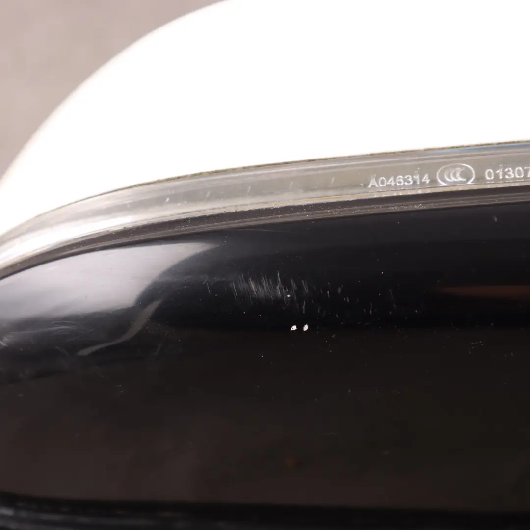 BMW X1 E84 Wing Mirror Heated Door Right O/S 6 Pins Alpinweiss 3 - 300 - SKU RHD-7307224-AW - Part number 7307224