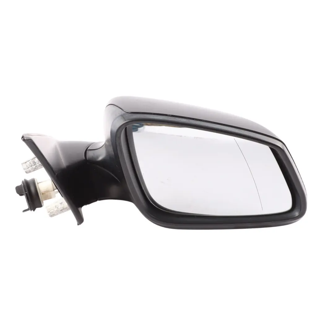 BMW F10 F11 Wing Mirror Side Heated Right O/S 7322482 Black Sapphire- 475