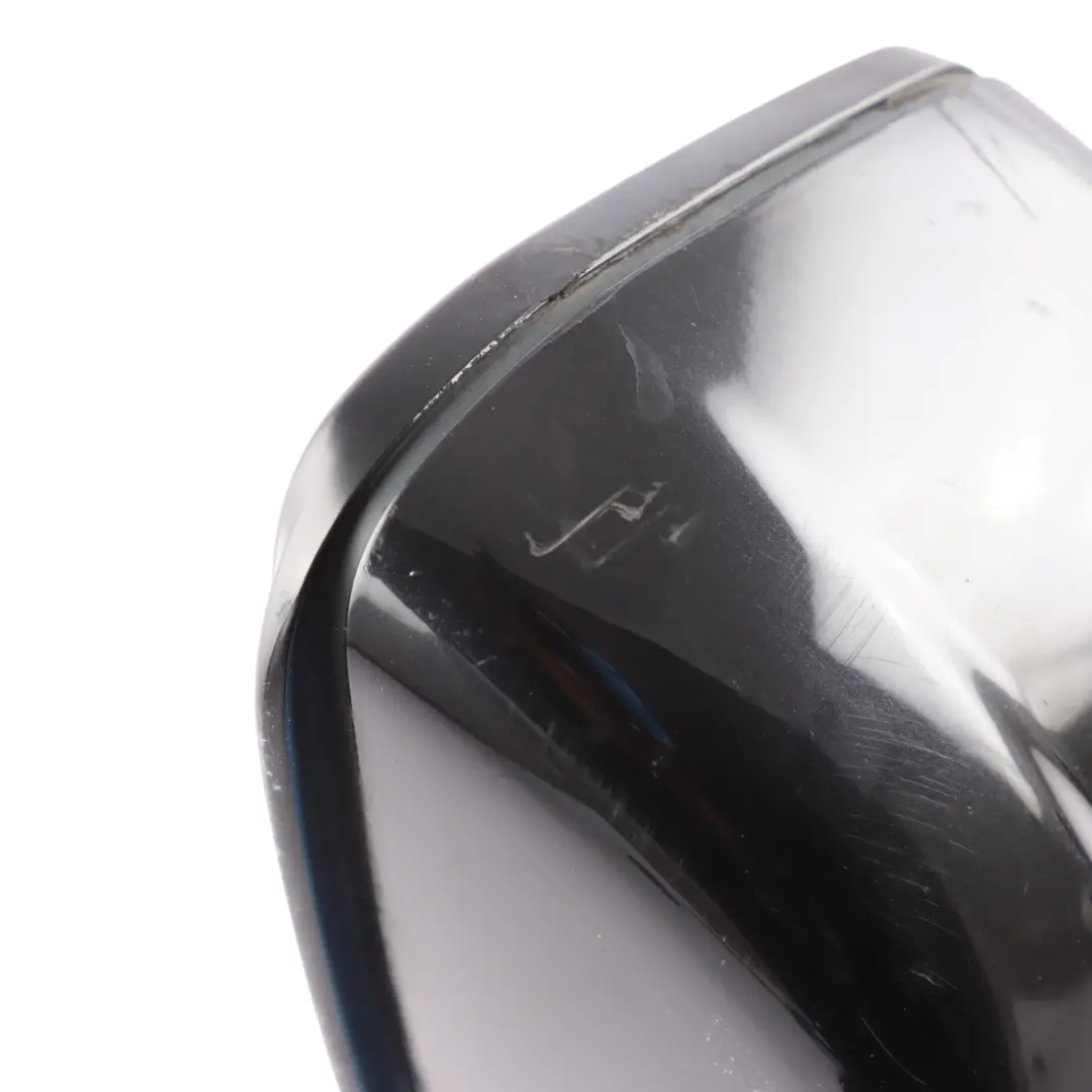 BMW F10 F11 Wing Mirror Side Heated Right O/S Black Sapphire- 475 - SKU RHD-7322482-BS1 - Part number 7322482