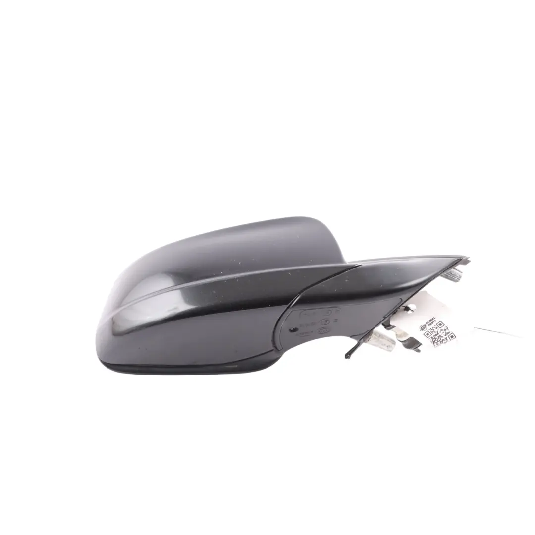 BMW F10 F11 Wing Mirror Side Heated Right O/S Black Sapphire- 475 - SKU RHD-7322482-BS1 - Part number 7322482