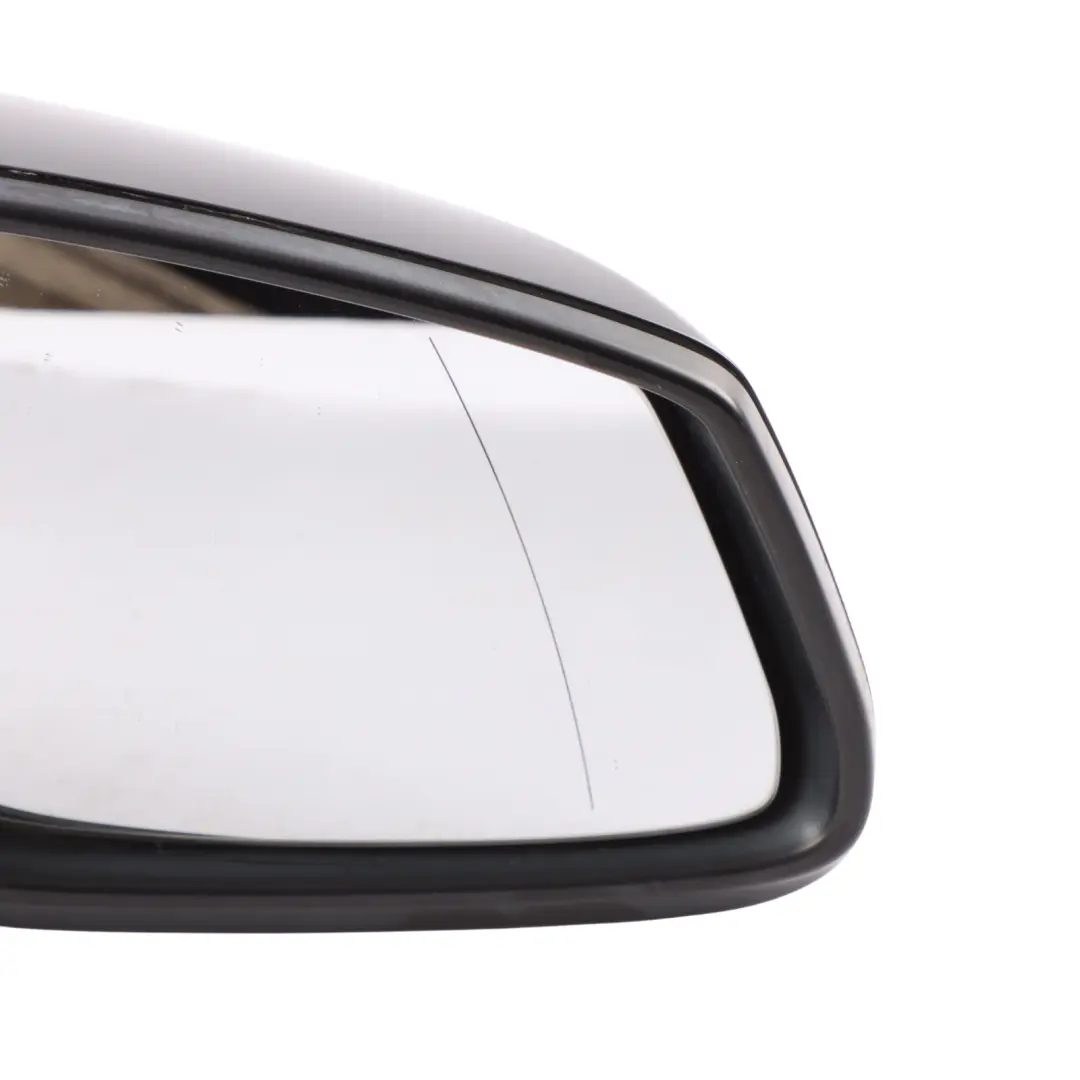BMW F10 F11 Wing Mirror Side Heated Right O/S Black Sapphire- 475 - SKU RHD-7322482-BS1 - Part number 7322482
