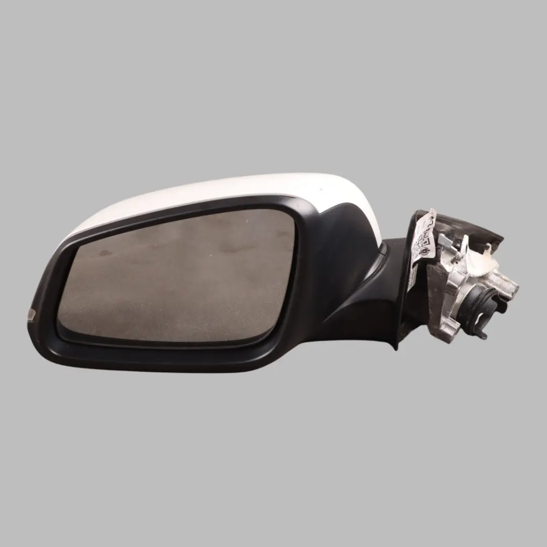  Wing Mirror BMW F30 F31 Heated Door Left N/S 6 Pins Mineral White - A96 - SKU RHD-7345655-MW1 - Part number 7345655