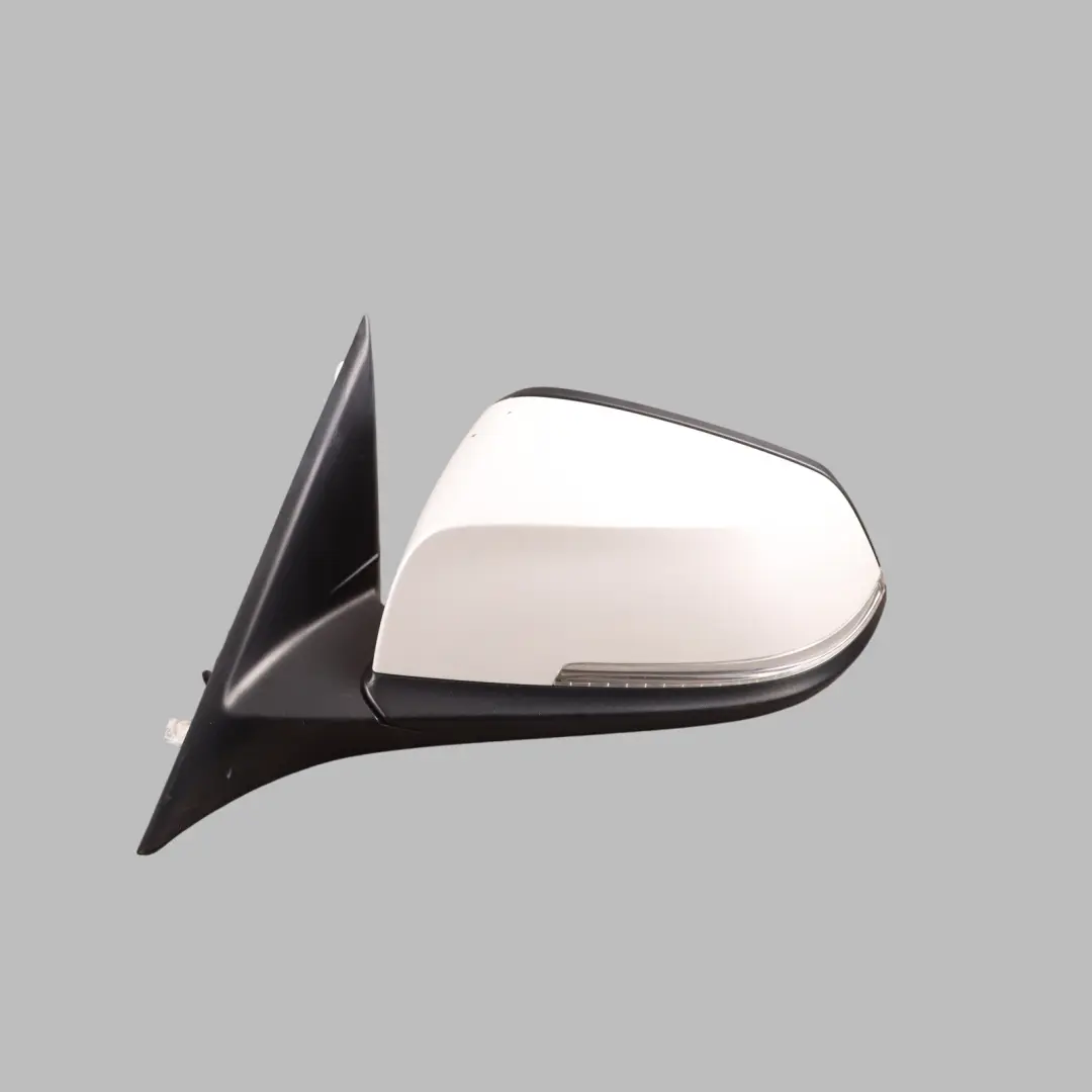  Wing Mirror BMW F30 F31 Heated Door Left N/S 6 Pins Mineral White - A96 - SKU RHD-7345655-MW1 - Part number 7345655