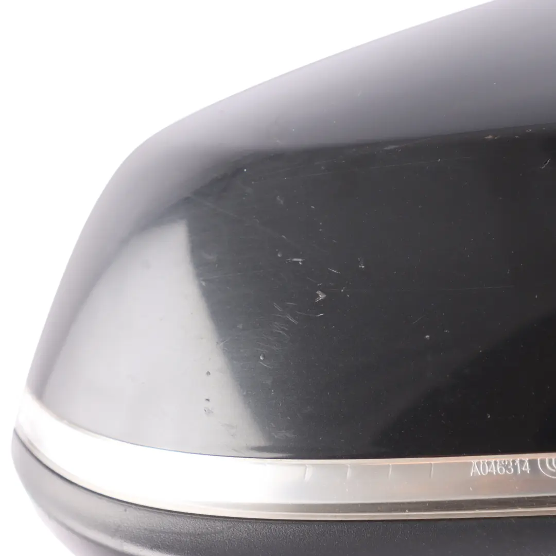 BMW F30 F31 Wing Mirror Heated Right O/S 6 Pins Sapphire Metallic - 475 - SKU RHD-7345656-BS - Part number 7345656