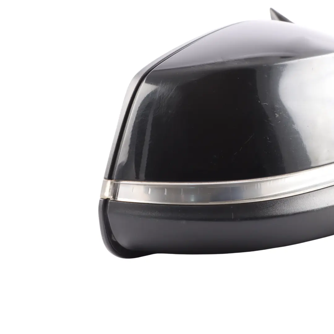 BMW F30 F31 Wing Mirror Heated Right O/S 6 Pins Sapphire Metallic - 475 - SKU RHD-7345656-BS - Part number 7345656