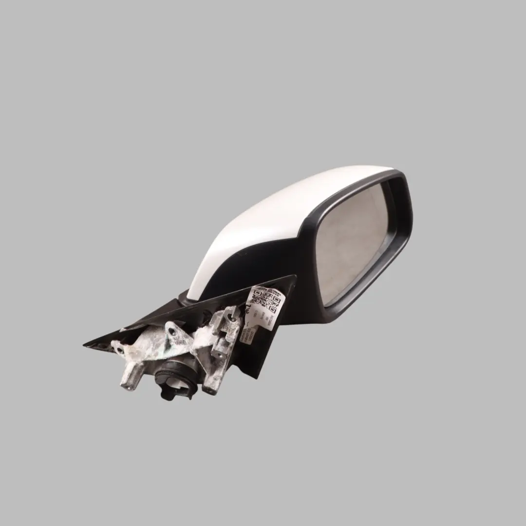  Wing Mirror BMW F30 F31 Heated Door Right O/S 6 Pins Mineral White Metallic A96 - SKU RHD-7345656-MW - Part number 7345656