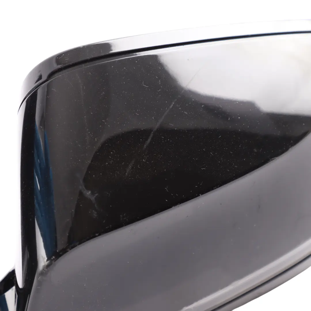 BMW F10 F11 LCI Wing Mirror Heated Auto Dip High Gloss Left N/S Schwarz 2 - 668 - SKU RHD-7350689-SCH - Part number 7350689