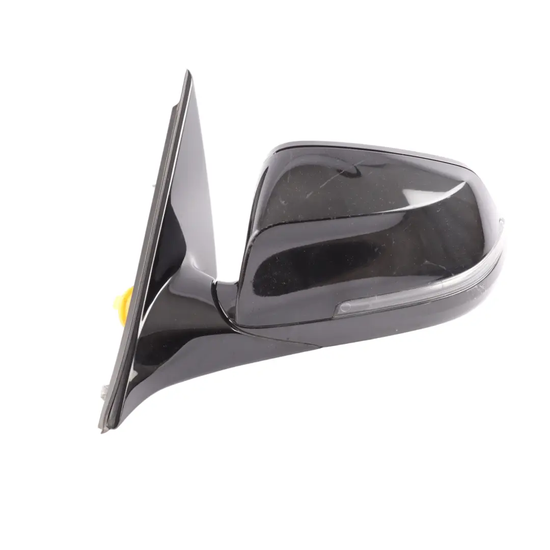 Wing Mirror Heated Auto Dip High Gloss Left N/S Schwarz 2 - 668 to BMW F10 F11 LCI with Part number 7350689 BMW F10 F11 LCI Wing Mirror Heated Auto Dip High Gloss Left N/S Schwarz 2 - 668 - SKU RHD-7350689-SCH - Part number 7350689