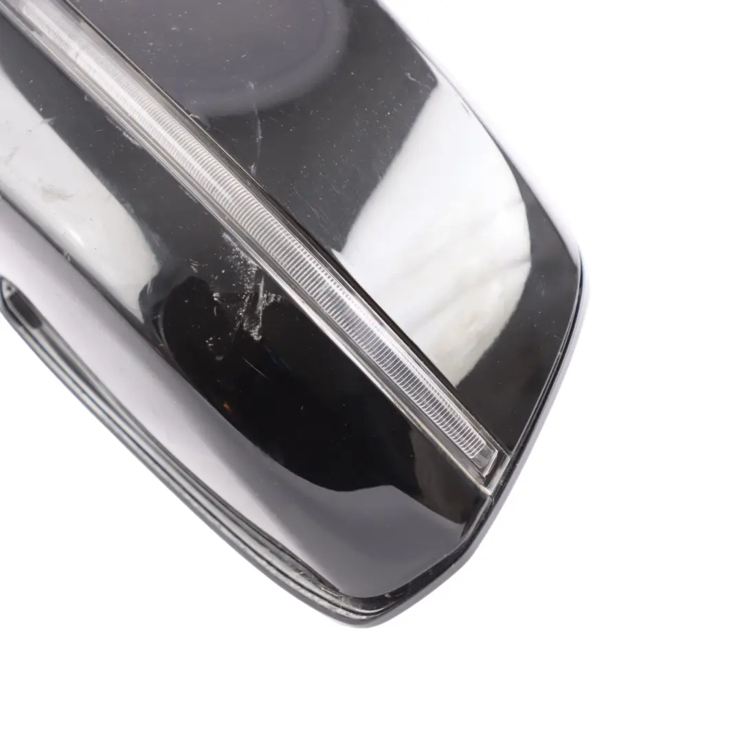 Wing Mirror Heated Auto Dip High Gloss Left N/S Schwarz 2 - 668 to BMW F10 F11 LCI with Part number 7350689 BMW F10 F11 LCI Wing Mirror Heated Auto Dip High Gloss Left N/S Schwarz 2 - 668 - SKU RHD-7350689-SCH - Part number 7350689