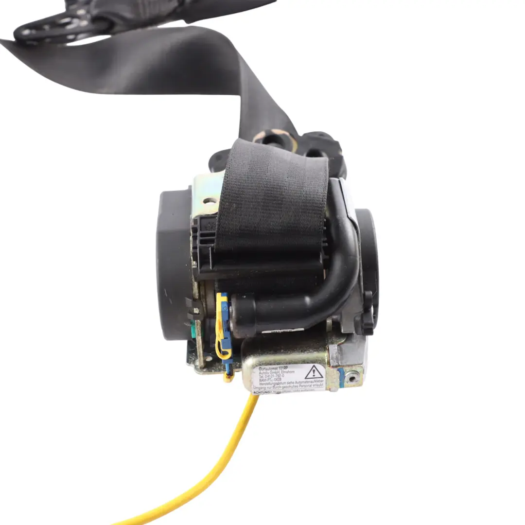 VW Volkswagen Touareg 7L Front Seat Belt Right O/S Seatbelt Black 7L0857706E - SKU RHD-7L0857706A - Part number 7L0857706A