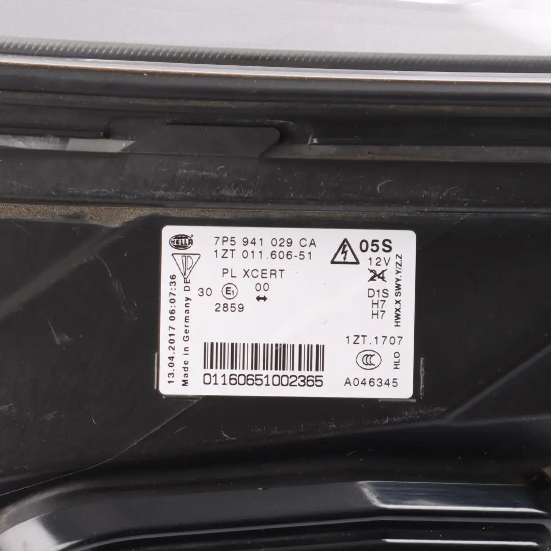 Porsche Cayenne 92A Front Headlight Headlamp Light Lamp Left N/S - SKU RHD-95863117700 - Part number 7P5941029CA