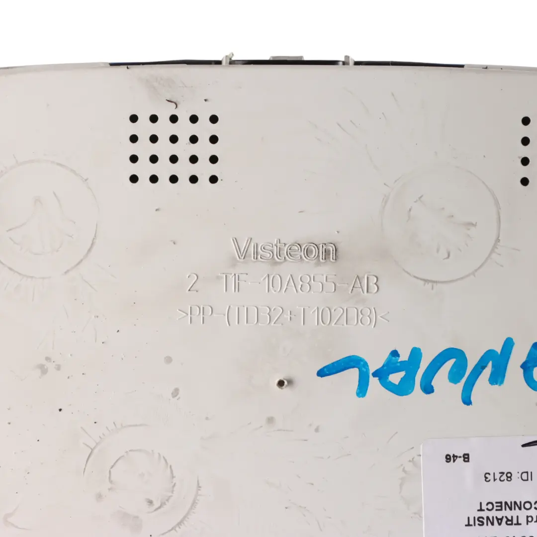 Ford Transit Connect Diesel Instrument Cluster Speedo Meter Manual - SKU RHD-7T1T-10849-DA - Part number 7T1T-10849-DA