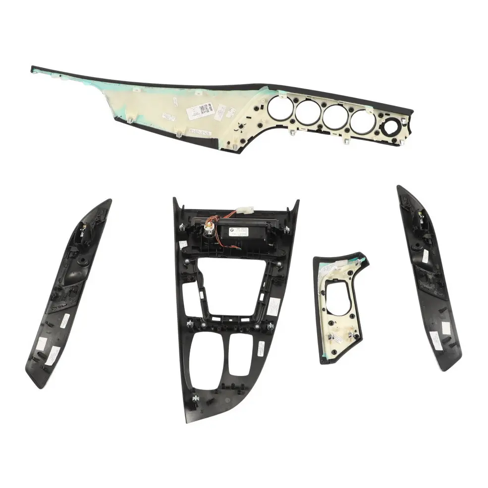BMW Z4 E89 Dashboard Console Interior Trim Strip Cover Grab Aluminium Carbon Set - SKU RHD-8049233 - Part number 8049233