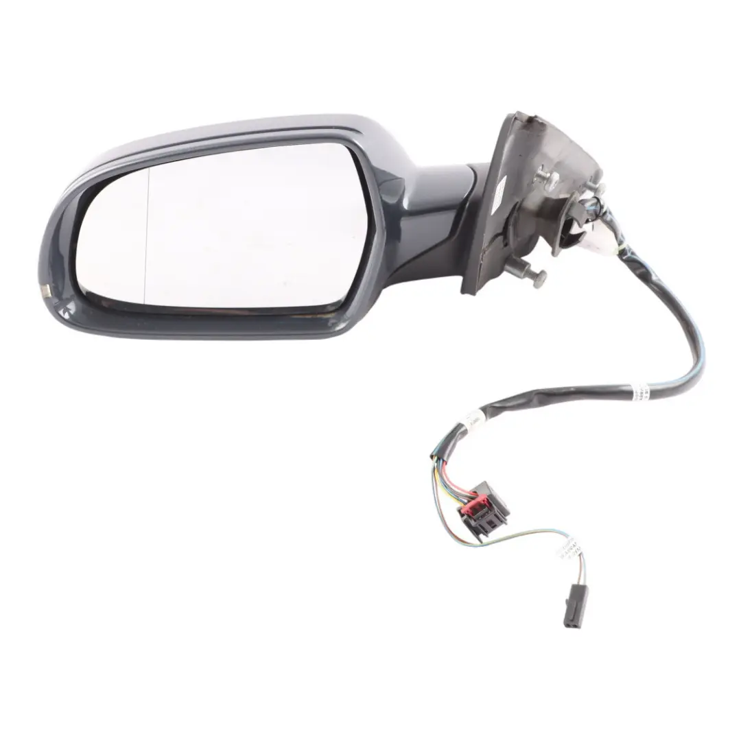 Audi A4 B8 Door Wing Mirror Electric Left N/S Meteor Grey Pearl - Z7H - SKU RHD-8K2857409AF-MGR - Part number 8K2857409AF