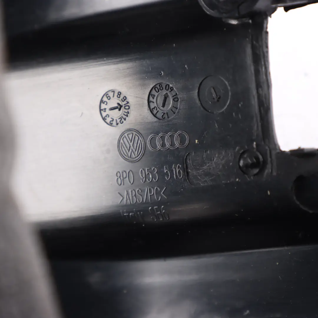 Steering Column Surround Trim Panel Panelling Cover to Audi A3 8P with Part number 8P0953516 Audi A3 8P Steering Column Surround Trim Panel Panelling Cover - SKU RHD-8P0953516-1 - Part number 8P0953516