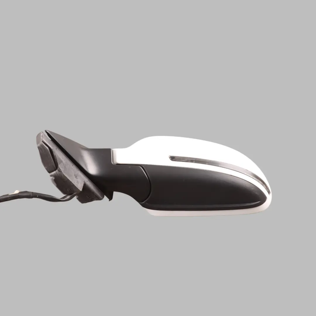Audi A3 8P Wing Mirror Electric Outside Door Left N/S Ibis White - Y9C - SKU RHD-8P2858531DB-IWH - Part number 8P2858531DB
