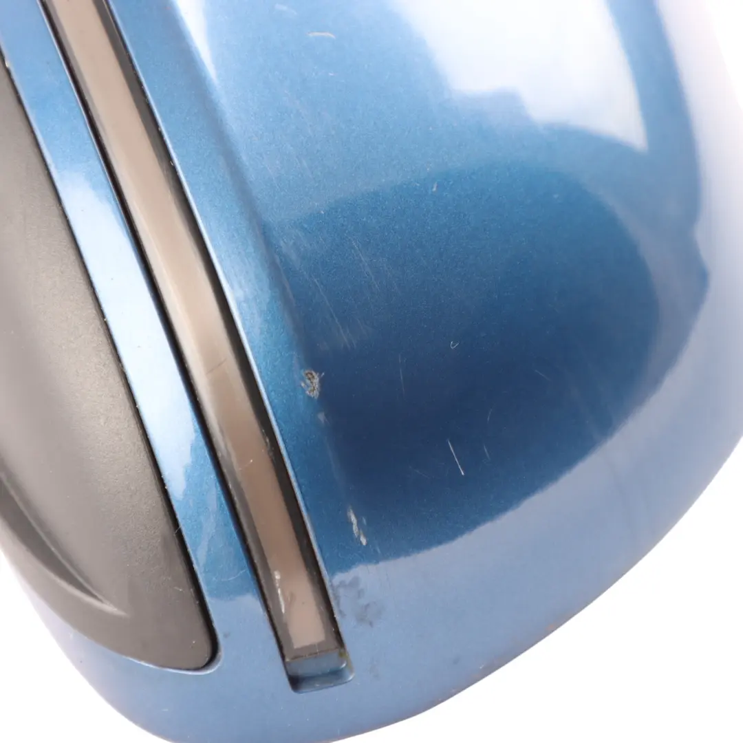 Audi A3 8P Wing Mirror Glass Door Left N/S Aruba Blue Pearl - X5V - SKU RHD-8P2858531EB-ARB - Part number 8P2858531EB