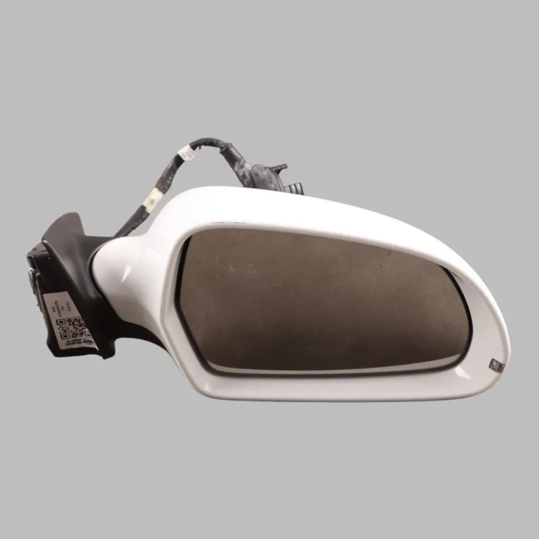 Audi A3 8P Wing Mirror Electric Outside Door Right O/S Ibis White - Y9C - SKU RHD-8P2858532DB-IWH - Part number 8P2858532DB