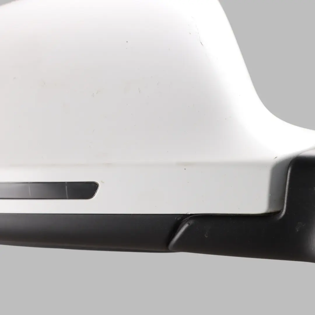 Audi A3 8P Wing Mirror Electric Outside Door Right O/S Ibis White - Y9C - SKU RHD-8P2858532DB-IWH - Part number 8P2858532DB