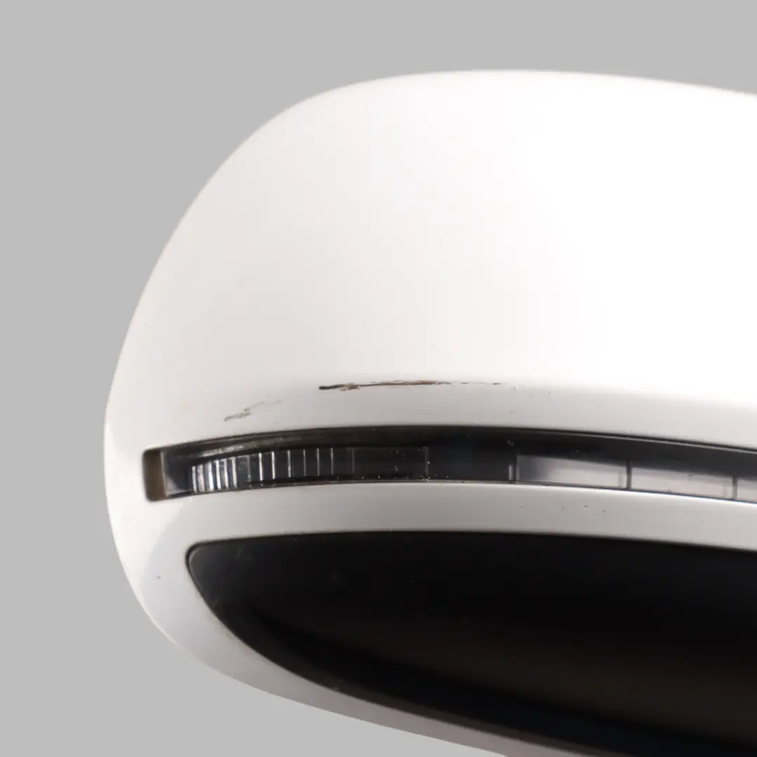 Audi A3 8P Wing Mirror Electric Outside Door Right O/S Ibis White - Y9C - SKU RHD-8P2858532DB-IWH - Part number 8P2858532DB