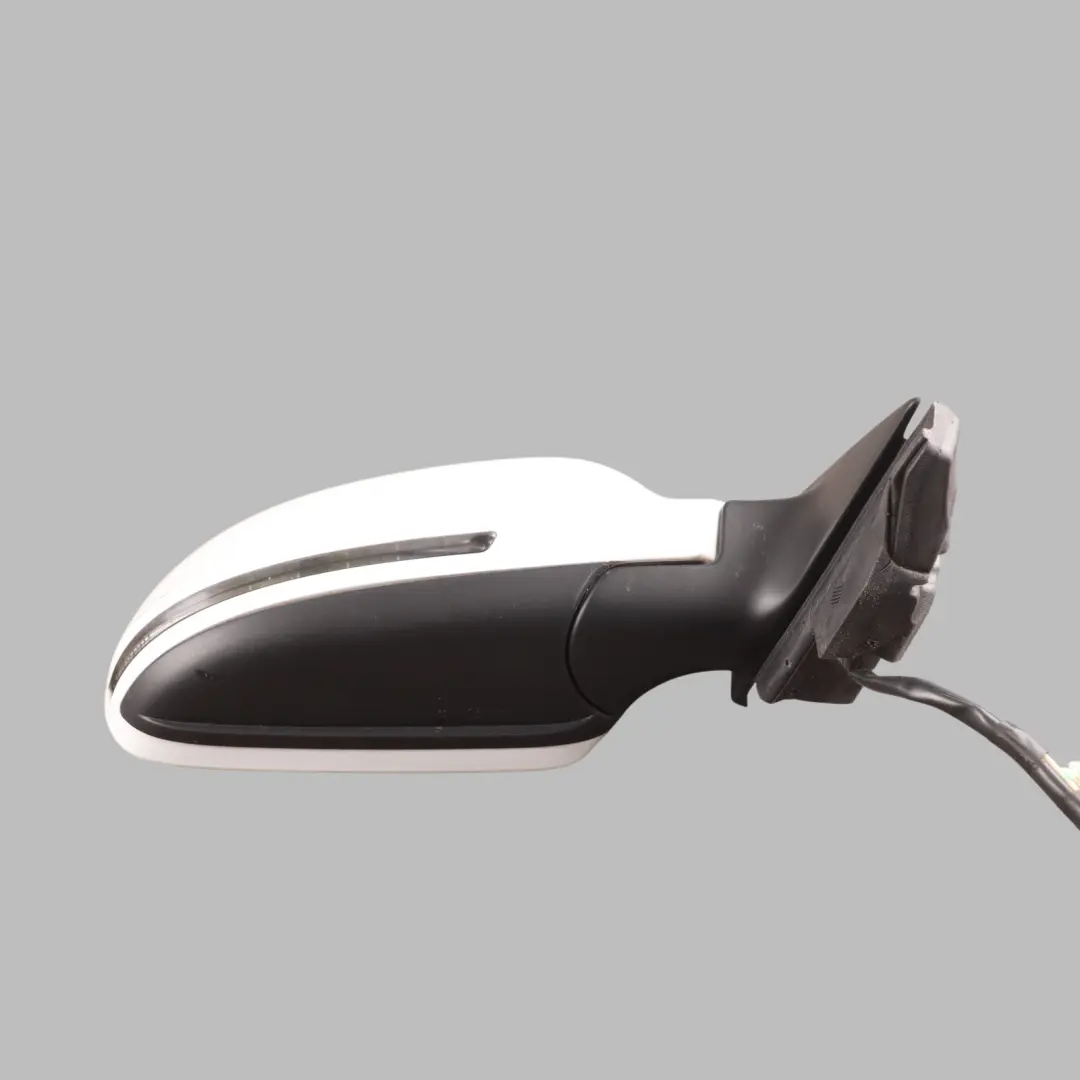 Audi A3 8P Wing Mirror Electric Outside Door Right O/S Ibis White - Y9C - SKU RHD-8P2858532DB-IWH - Part number 8P2858532DB