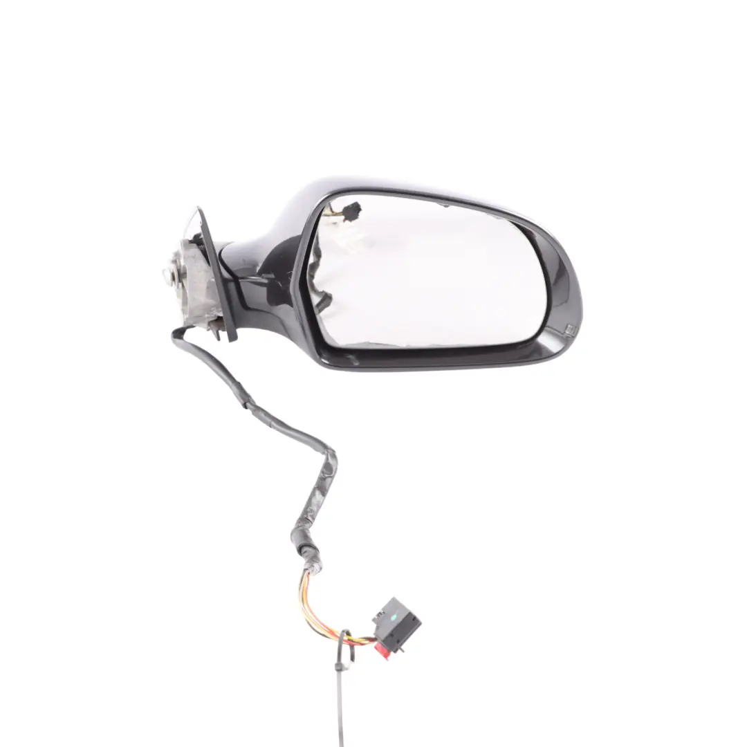 Audi A3 8P Wing Mirror Electric Outer Door Right O/S Lava Grey Pearl Effect Z7L - SKU RHD-8P2858532DB-LAG1 - Part number 8P2858532DB