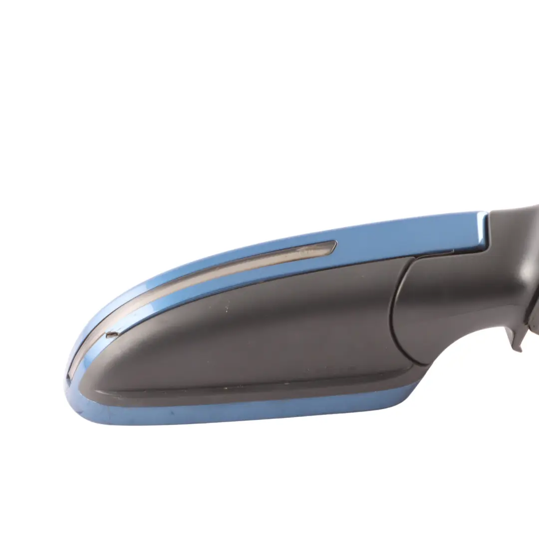 Audi A3 8P Wing Mirror Glass Door Right O/S Aruba Blue Pearl - X5V - SKU RHD-8P2858532EB-ARB - Part number 8P2858532EB