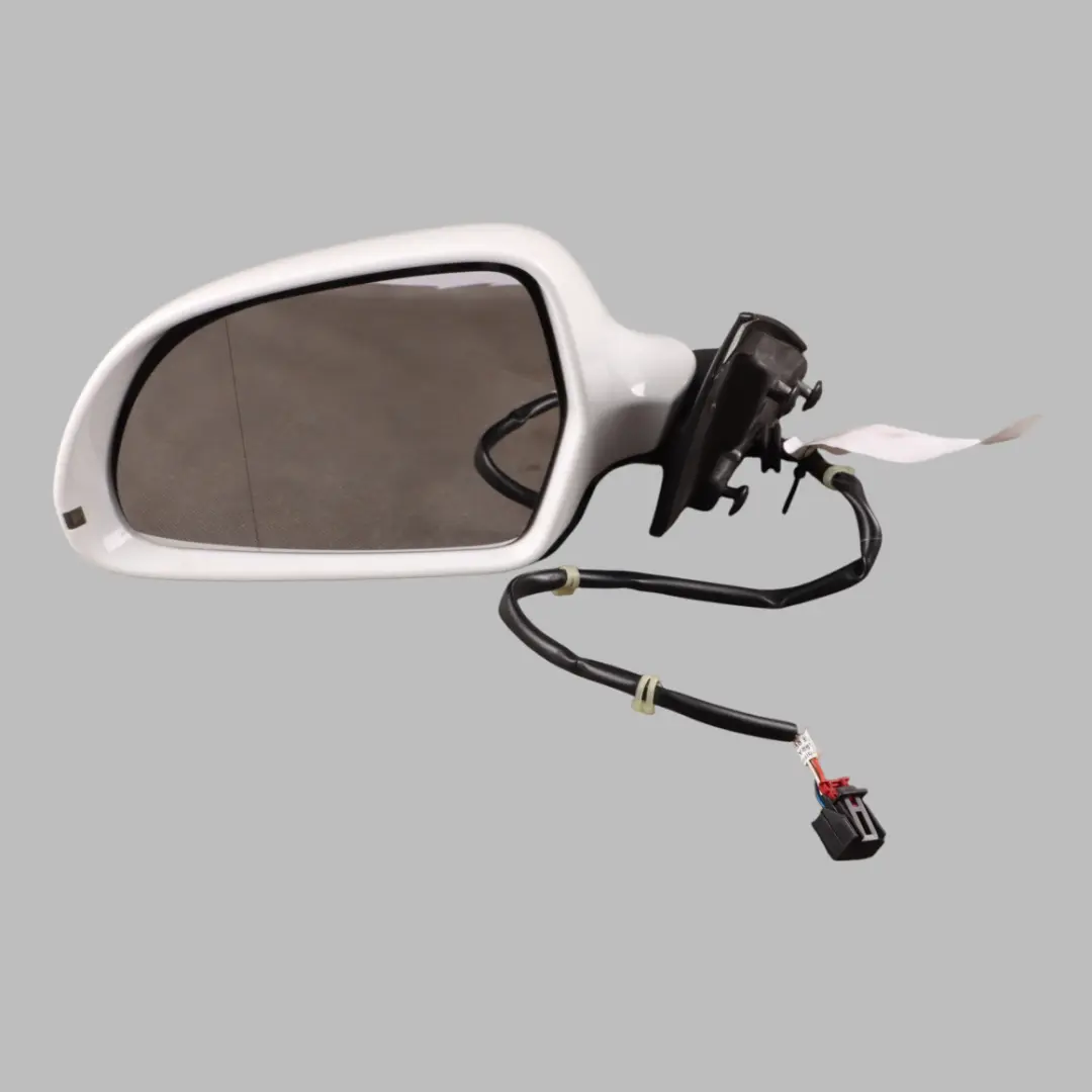 Wing Mirror Door Electric Left N/S Ibis White - Y9C to Audi A3 8P with Part number 8P7858531E Audi A3 8P Wing Mirror Door Electric Left N/S Ibis White - Y9C - SKU RHD-8P7858531E-IWH - Part number 8P7858531E