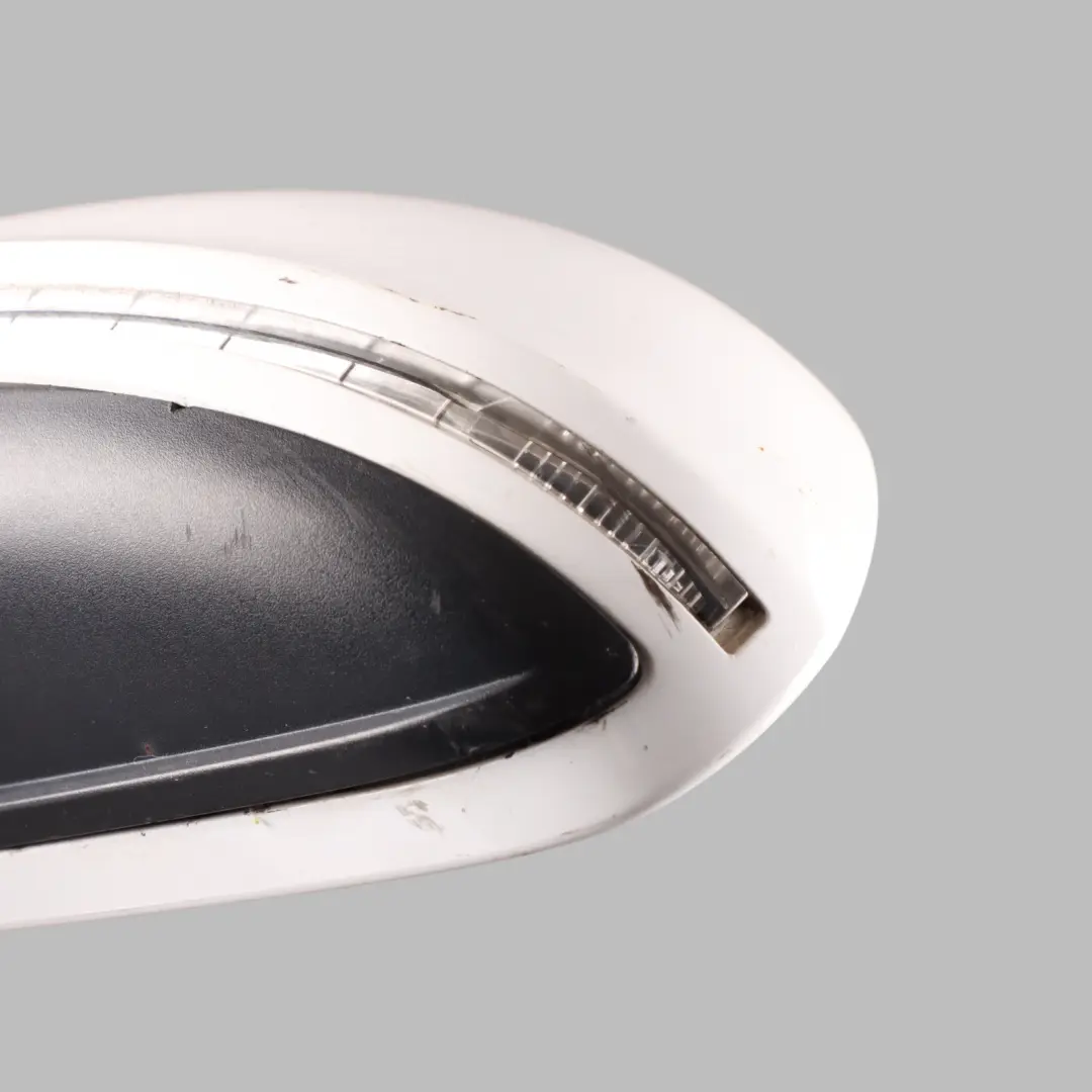 Audi A3 8P Wing Mirror Door Electric Left N/S Ibis White - Y9C - SKU RHD-8P7858531E-IWH - Part number 8P7858531E