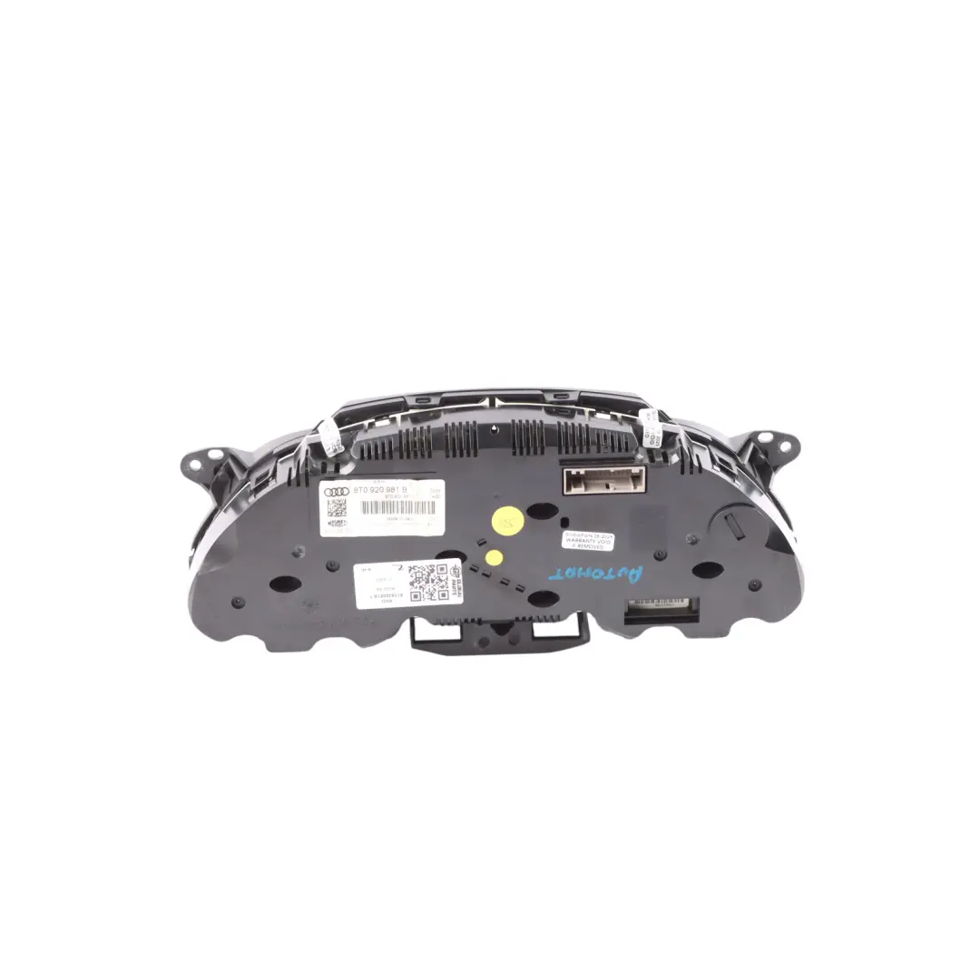 Audi A5 8T Instrument Cluster Speedometer Clocks Diesel Automatic - SKU RHD-8T0920981B-1 - Part number 8T0920981B