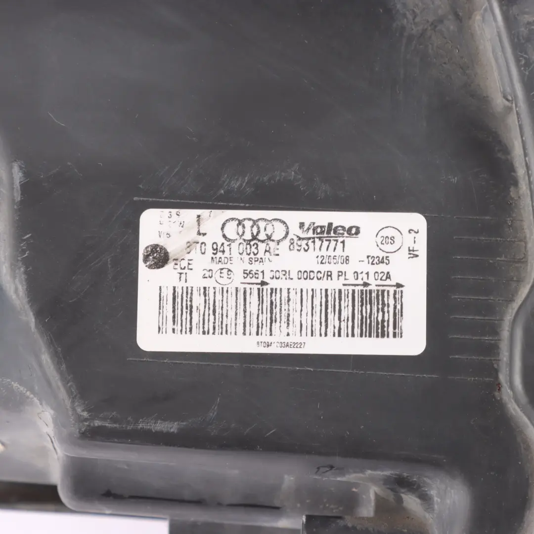 Audi A5 S5 8T Xenon Headlight Headlamp Passenger's Side N/S - SKU RHD-8T0941029AL-1 - Part number 8T0941029AL