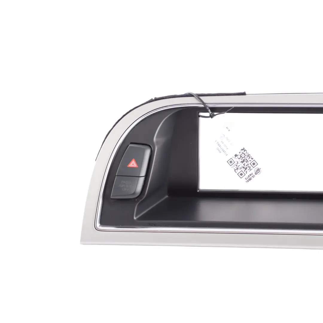 Audi A5 8F Dashboard MMI Screen Display Cover Trim Surround Panel - SKU RHD-8T2857185G-1 - Part number 8T2857185G