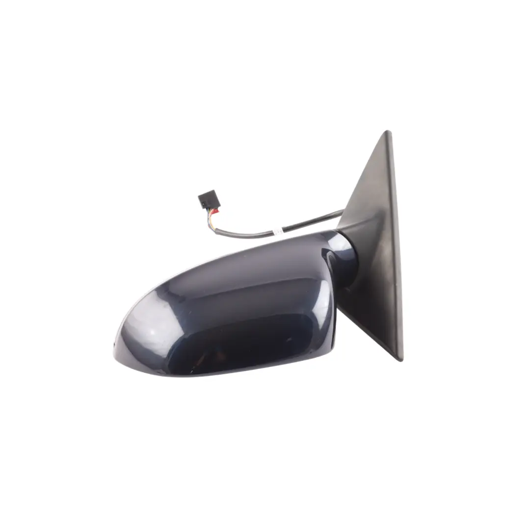 Front Door Wing Mirror Left N/S Ocean Blue Pearl Effect - Z5A to Audi A5 8T with Part number 8T2857409D Audi A5 8T Front Door Wing Mirror Left N/S Ocean Blue Pearl Effect - Z5A - SKU RHD-8T2857409D-OBL - Part number 8T2857409D